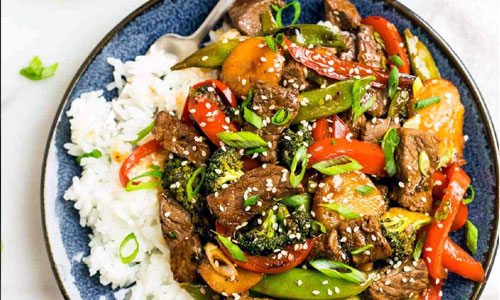 Teriyaki Stir Plate - Crispy Tofu & Asian Glazed Greens